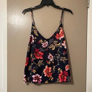 Old Navy floral cami. Adjustable straps. New with tags!